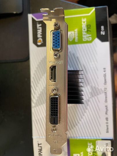 Видеокарта Palit nvidia GeForce GT 710