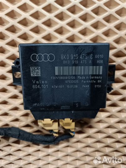 Блок управления парктрониками Audi A4 B8