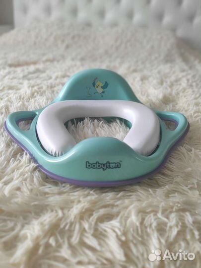 Сидушка на унитаз детская мягкая