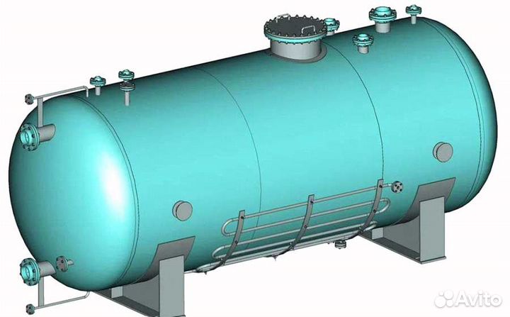 Резервуар, Цистерна металлические