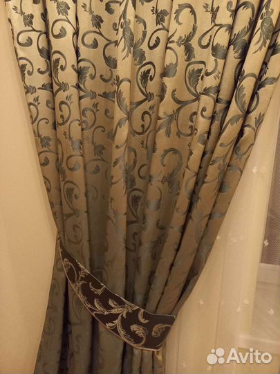 Шторы, ламбрекен