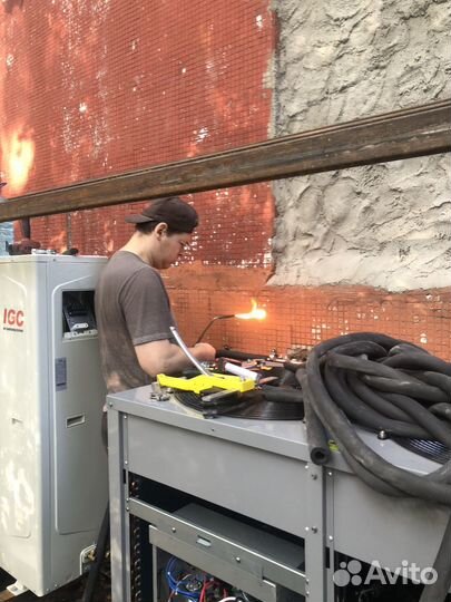 Ремонт Пайка Меди ккб VRV сплит-систем