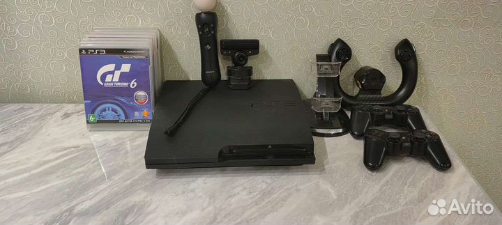 Игровая приставка ps3 slim