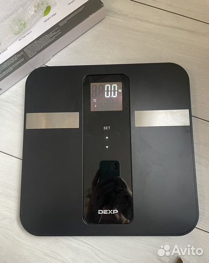 Весы напольные электронные dexp