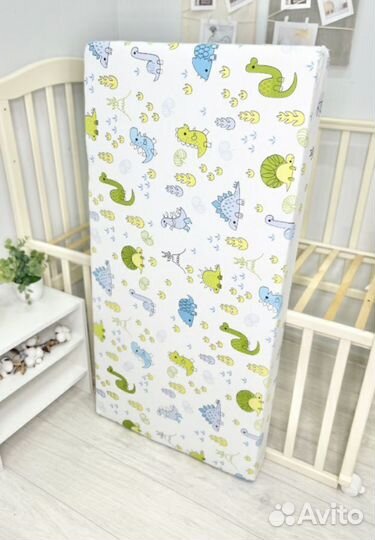 Матрас беспружинный, ортопедический, детский