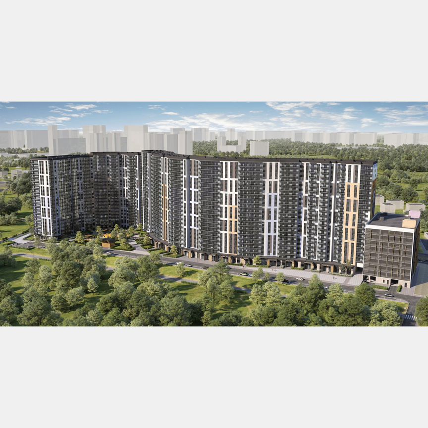 2-к. квартира, 59,1 м², 4/22 эт.
