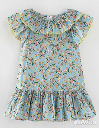 Платье летнее для девочки 100, 110, 120, 130