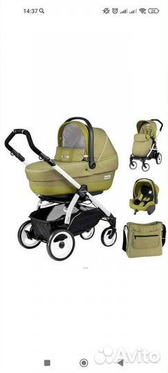 Коляска peg perego 3 в 1 book