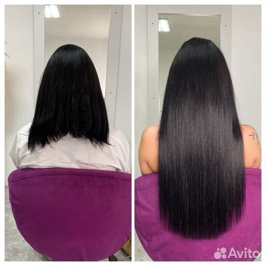 Наращивание волос на косички (волосы включены)