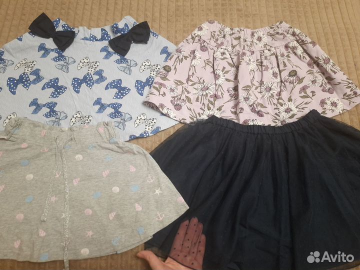 Одежда для девочки пакетом 116 122