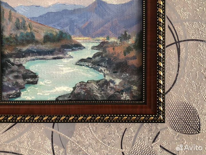 Картина маслом «Катунь»