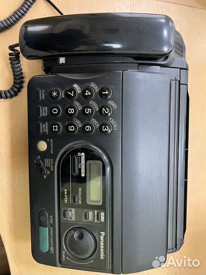 Телефон факс panasonic