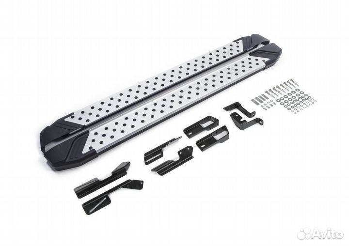 Пороги Подножки Peugeot 3008 2017- 