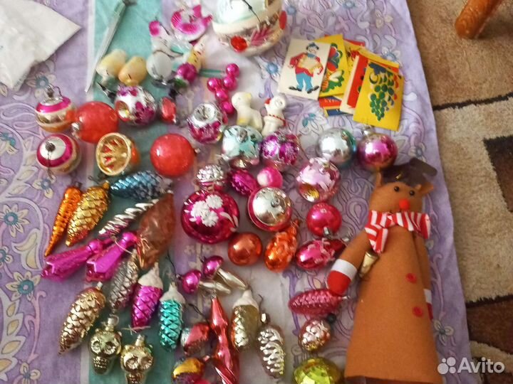 Елочные игрушки СССР