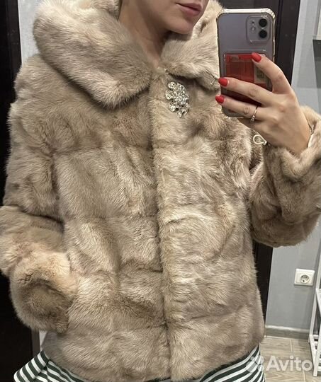 Шуба норковая трансформер