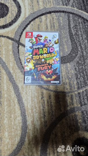 Super mario 3D world bowsers fury nintendo switch