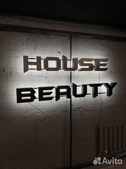 Объемные световые буквы наружная реклама