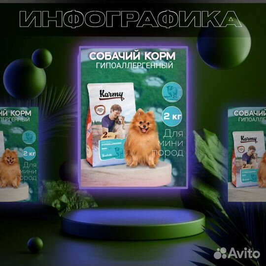 Дизайнер инфографики для маркетплейс и полиграфии