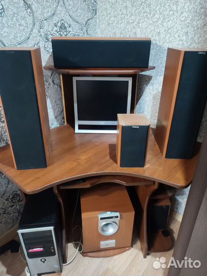 Колонки для компьютера с сабвуфером