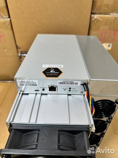 Asic майнер Antminer S19 pro hydro 184T