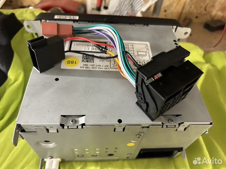 Штатная магнитола на volkswagen, skoda