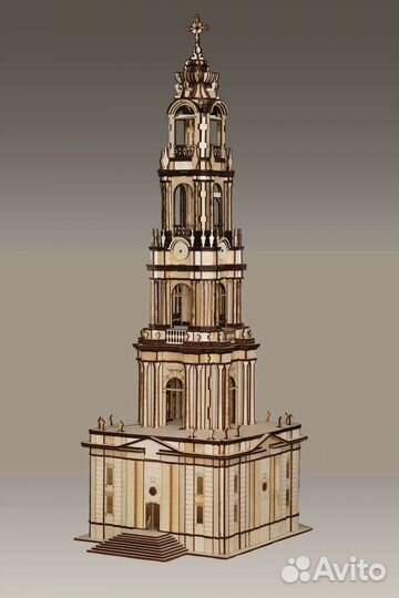 3D пазл Колокольня Свято-Троицкой Сергиевой Лавры