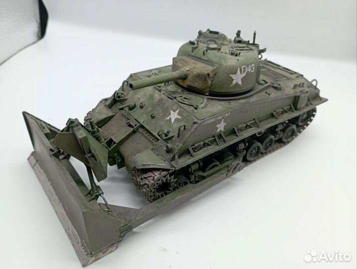 Средний танк м4а2 Шерман в 1:35