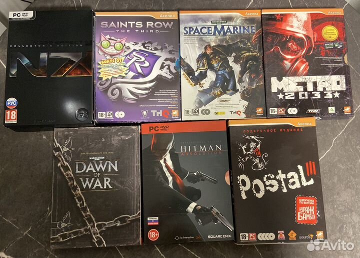 Компьютерные игры CD диски для пк для коллекции