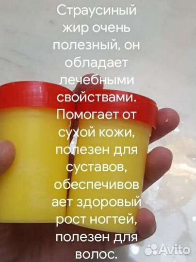 Жир страуса