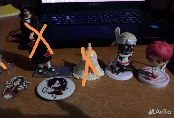 Аниме фигурки, значи Наруто и баскетбол Куроко