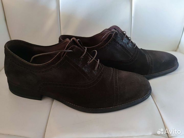 Туфли замшевые 