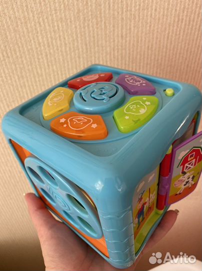 Кубик развивающий со светом и музыкой