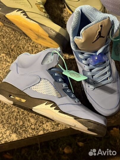 Nike Air Jordan 5 Retro UNC.(Оригинал Legit)