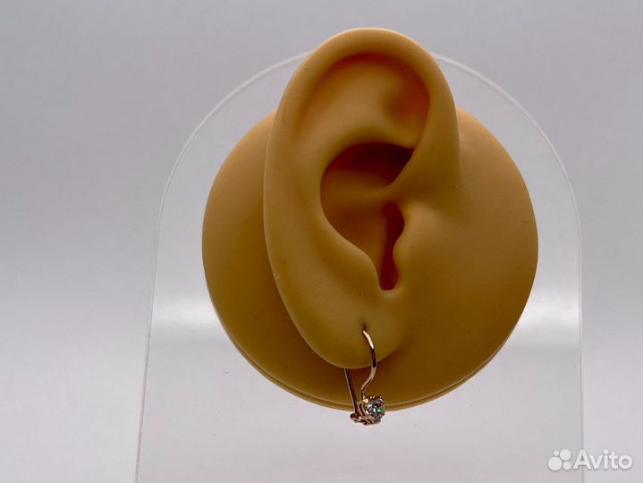 Золотые серьги