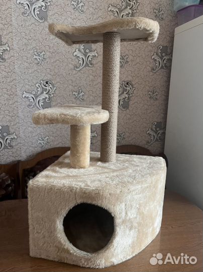 Когтеточка домик для кошки