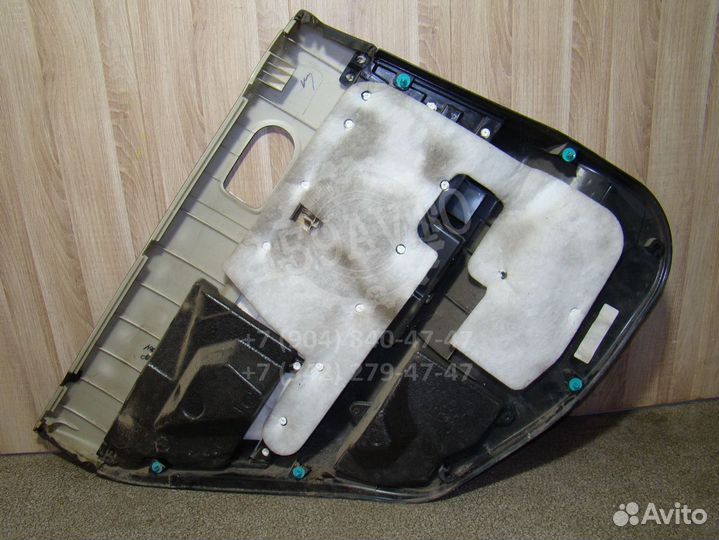 Обшивка двери задней правой Mitsubishi Galant 9