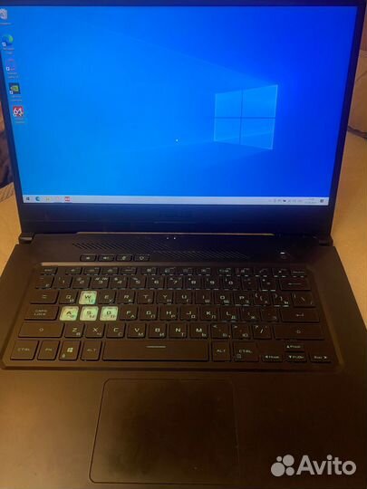 Мощный игровой ноутбук Asus TUF 15 FX516PM