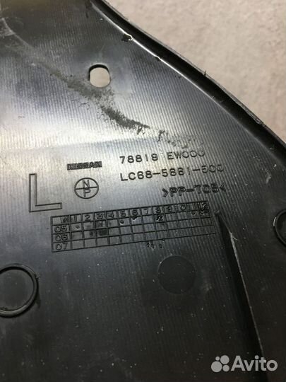 Подкрылок задний Nissan almera G15 Лев