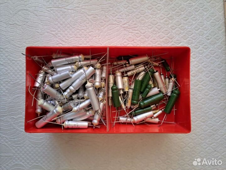 Конденсаторы электролитические алюминиевые СССР