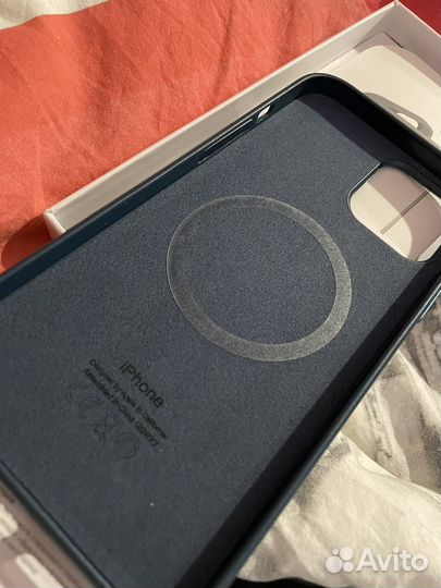 Leather case Baltic Blue iPhone 12 Pro Max