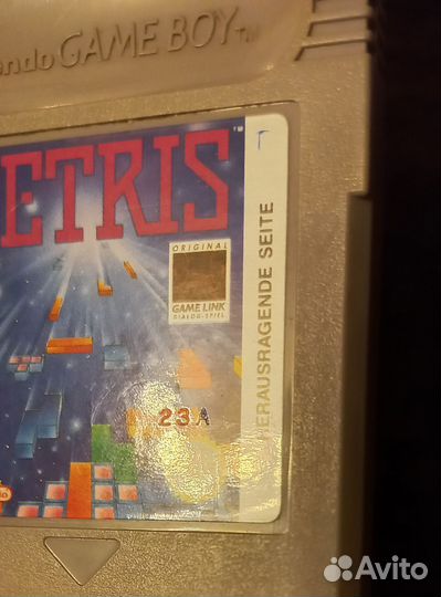 Картриджи game boy original Tetris