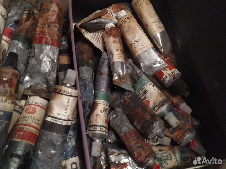 Масляные краски советские