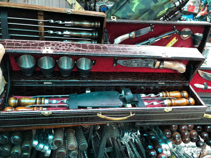 Подарочный набор с шампурами