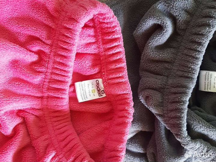 Поддева штаны 92,98,104/110 флисовая толстовка