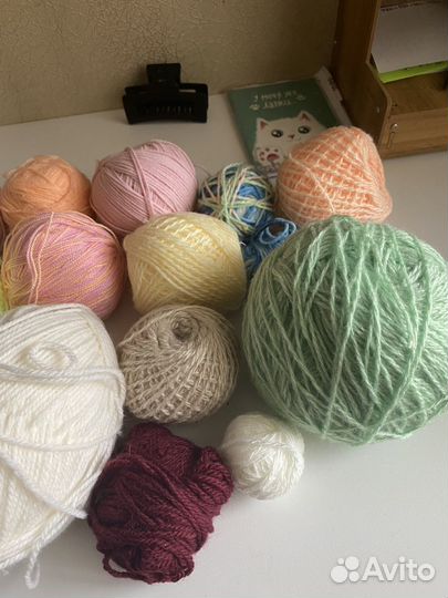 Пряжа для вязания пакетом
