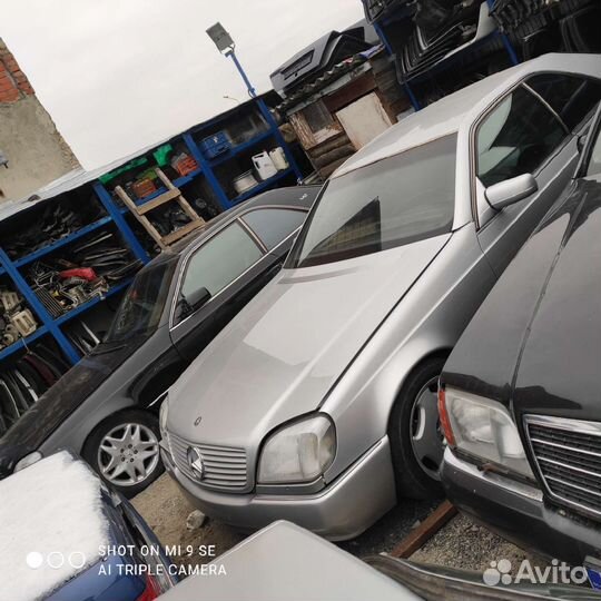 Запчасти на mercedes w140