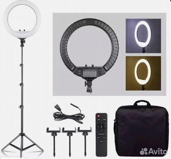 Кольцевая лампа 45 см