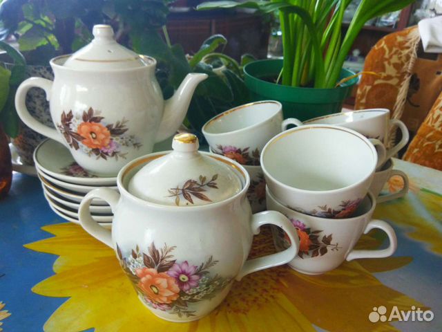 Сервиз чайный СССР