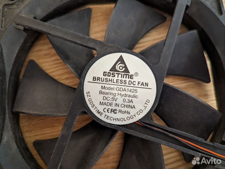 Вентиляторы 140мм 5вольт 5v