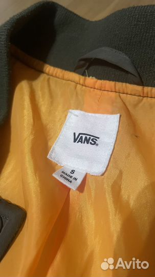 Куртка зимняя vans